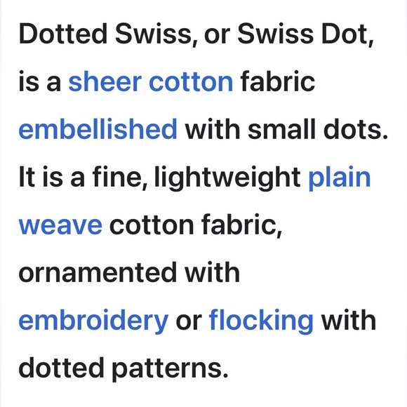 LC Lauren Conrad Dotted Swiss Top in White, Size Large - Picture 17 of 17